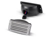 Side view of the sequential LED turn signals for Jeep Wrangler II (TJ) - Transparent Version