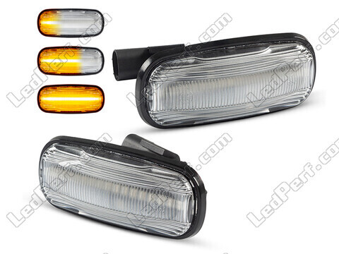 Sequential LED Turn Signals for Land Rover Discovery II - Clear Version