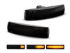 Dynamic LED Side Indicators for Land Rover Discovery III - Smoked Black Version