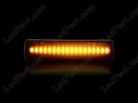 Maximum lighting of the dynamic LED side indicators for Land Rover Discovery III