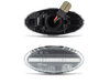 Connectors of the sequential LED turn signals for Mazda 2 phase 2 - transparent version