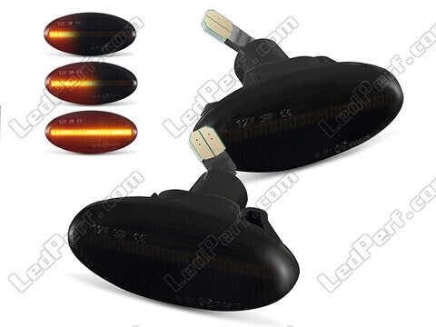 Dynamic LED Side Indicators for Mazda 2 phase 2 - Smoked Black Version
