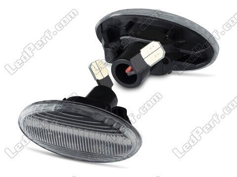 Side view of the sequential LED turn signals for Mazda 2 phase 2 - Transparent Version