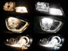 Comparison of low beam Xenon Effect of Mercedes Classe C (W202) before and after modification