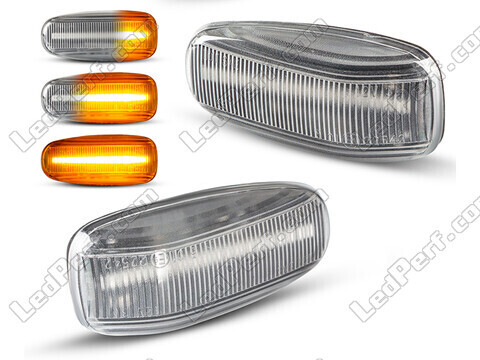 Sequential LED Turn Signals for Mercedes Classe C (W202) - Clear Version