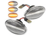 Sequential LED Turn Signals for Mini Convertible II (R52) - Clear Version