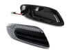 Side view of the sequential LED turn signals for Mini Cooper IV (F55 / F56) - Transparent Version