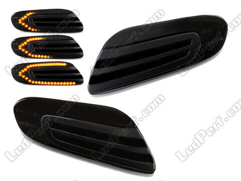 Dynamic LED Side Indicators for Mini Cooper IV (F55 / F56) - Smoked Black Version