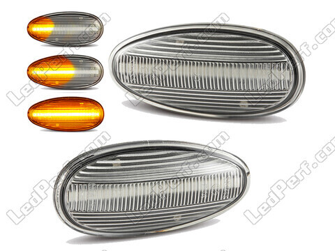 Sequential LED Turn Signals for Mitsubishi Lancer Evolution 5 - Clear Version