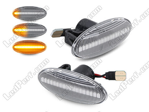 Sequential LED Turn Signals for Nissan Micra IV - Clear Version