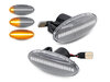 Sequential LED Turn Signals for Nissan X Trail II - Clear Version