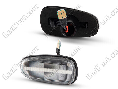 Side view of the sequential LED turn signals for Opel Astra G - Transparent Version
