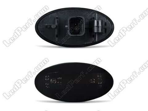 Connector of the smoked black dynamic LED side indicators for Peugeot 206