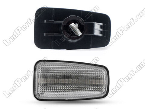 Connectors of the sequential LED turn signals for Peugeot 406 - transparent version
