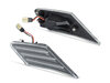 Side view of the sequential LED turn signals for Subaru BRZ - Transparent Version