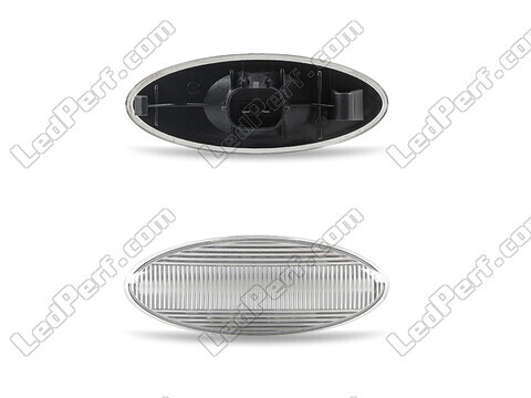 Connectors of the sequential LED turn signals for Toyota Yaris 2 - transparent version