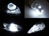 xenon white sidelight bulbs LED for Toyota Yaris 4 Tuning