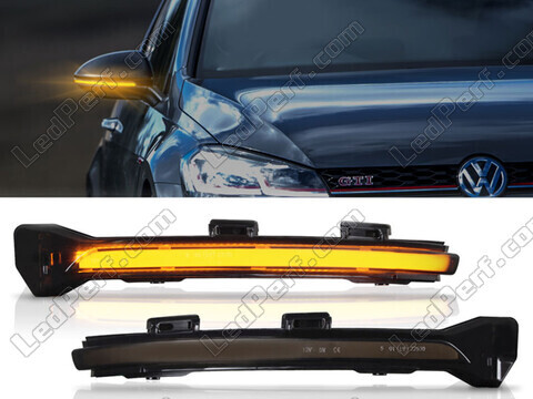 Dynamic LED Turn Signals for Volkswagen Golf 7 Side Mirrors