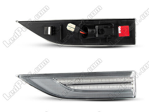 Connectors of the sequential LED turn signals for Volkswagen Multivan / Transporter T6 - transparent version