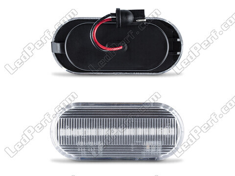 Connectors of the sequential LED turn signals for Volkswagen Passat B5 - transparent version