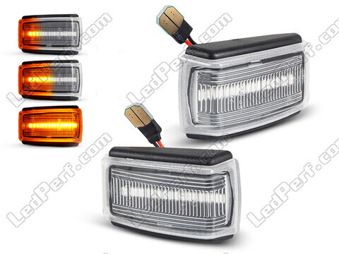 Sequential LED Turn Signals for Volvo C70 - Clear Version
