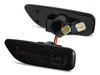 Side view of the dynamic LED side indicators for Volvo S60 D5 - Smoked Black Version