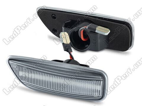 Side view of the sequential LED turn signals for Volvo S60 D5 - Transparent Version