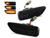 Dynamic LED Side Indicators for Volvo S80 - Smoked Black Version
