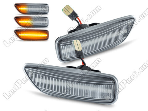 Sequential LED Turn Signals for Volvo S80 - Clear Version
