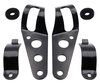 Set of Attachment brackets for black round Ducati GT 1000 headlights