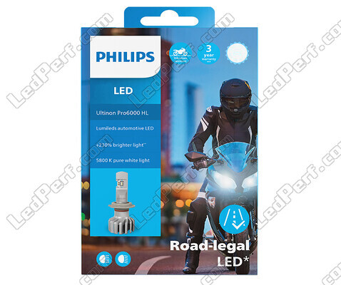 Philips LED Bulb Approved for Honda CBR 1000 RR (2012 - 2016) motorcycle - Ultinon PRO6000