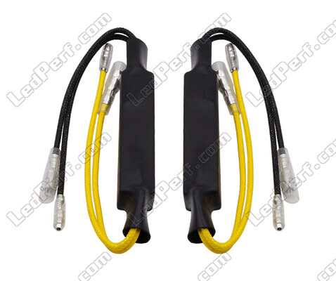 Modules against rapid flashing for 2-in-1 dynamic LED turn signals of Honda Integra 700 750