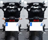 Before and after comparison following a switch to Sequential LED Indicators for Husqvarna FE 250 (2017 - 2019)