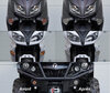 Front indicators LED for Husqvarna FE 350 / 350s (2020 - 2023) before and after