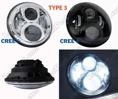 Indian Motorcycle Chief Classic 1811 (2014 - 2019) type 3 motorcycle LED headlight