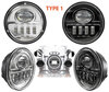 LED Optics for Additional Driving Lights of Indian Motorcycle Chief classic / standard 1720 (2009 - 2013)