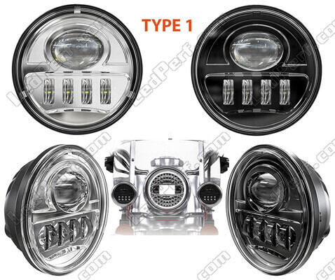 LED Optics for Additional Driving Lights of Indian Motorcycle Springfield dark horse 1811 (2018 - 2019)