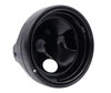 round satin black headlight for adaptation on a Full LED look on Kawasaki VN 1500 Drifter