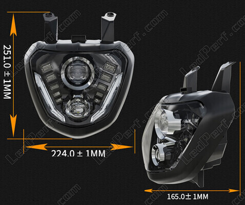 LED Headlight for Yamaha MT-07 (2014 - 2017)