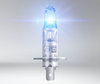 H1 halogen bulb Osram Cool Blue Intense NEXT GEN producing LED effect lighting