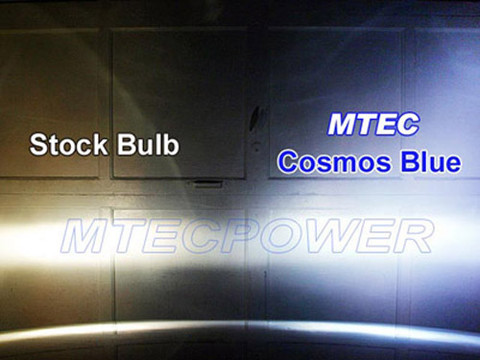 MTEC Cosmos Blue H4 gas-charged xenon bulb