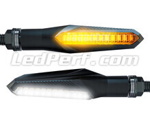 Dynamic LED turn signals + Daytime Running Light for Kawasaki VN 900 Custom