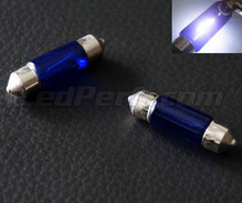 Pack of 2 halogen festoon bulbs - Xenon White - 37mm (10W)