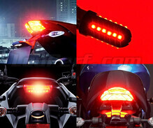 LED bulb pack for rear lights / brake lights on the Piaggio X7 125