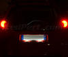 LED Licence plate pack (xenon white) for Peugeot 107
