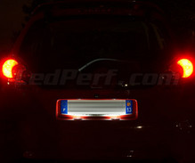 LED Licence plate pack (xenon white) for Peugeot 107