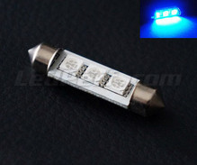 42mm festoon LED - Blue - anti-onboard-computer error OBC - C10W