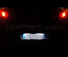 LED Licence plate pack (xenon white) for Renault Captur