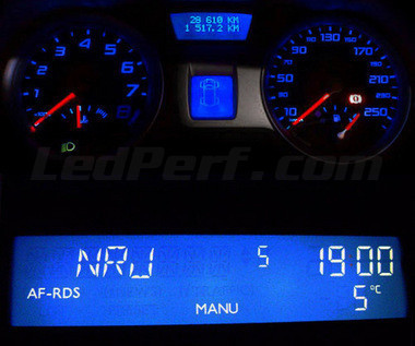 Mekanisk Meget sur Arv Meter/instrument panel kit for Renault Clio 3 - blue/red/white/green
