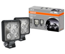 2x Osram LEDriving® CUBE VX70-WD 24W LED working spotlights